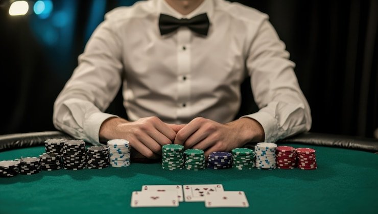 Live Blackjack, Roulette, Baccarat Live dealer casino tables with multi-camera coverage